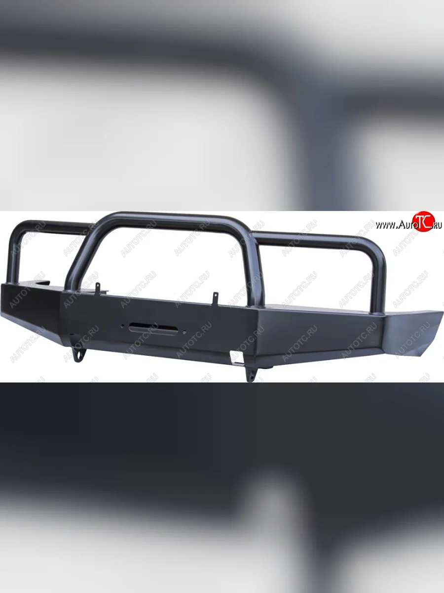 Бампер передний силовой РИФ Уаз Симбир (3162) (1997-2005) (С защитной дугой)  с доставкой в г. Пермь