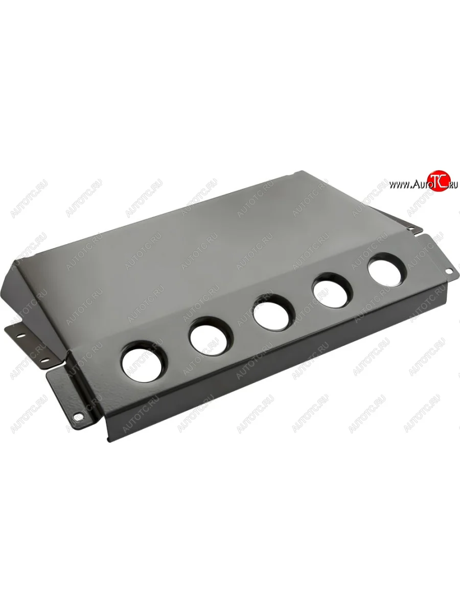 Защита радиатора под бампер РИФ Ford Ranger DoubleCab дорестайлинг (2011-2016)  с доставкой в г. Керчь