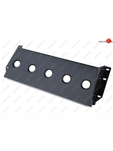 Защита радиатора под бампер РИФ Nissan Navara 2 D40 рестайлинг (2010-2016)