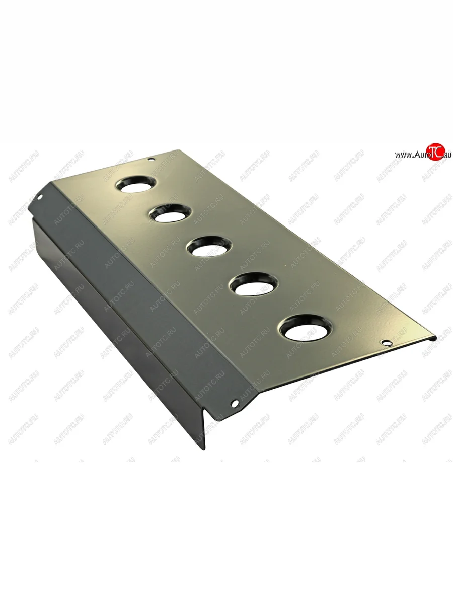 Защита радиатора под бампер РИФ Nissan Patrol 5 Y61 2-ой рестайлинг (2004-2010)  в Перми Пермском крае