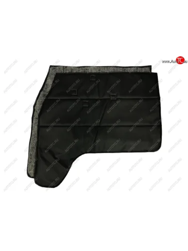 Обивка передних дверей (винилискожа, поролон, ватин) Швейка ST (черный) Уаз Буханка 452 2206 микроавтобус (1965-2025)