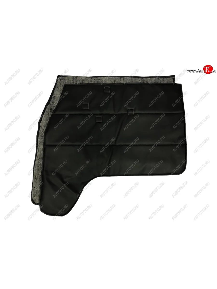 Обивка передних дверей (винилискожа, поролон, ватин) Швейка ST Уаз Буханка 452 2206 микроавтобус (1965-2025) (черный)  в Керчи Республика Крым