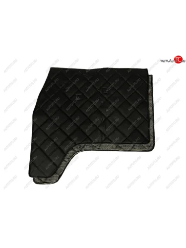 Обивка передних дверей (винилискожа, поролон, ватин) Швейка ST (Черный ромб) Уаз Буханка 452 2206 микроавтобус (1965-2025)