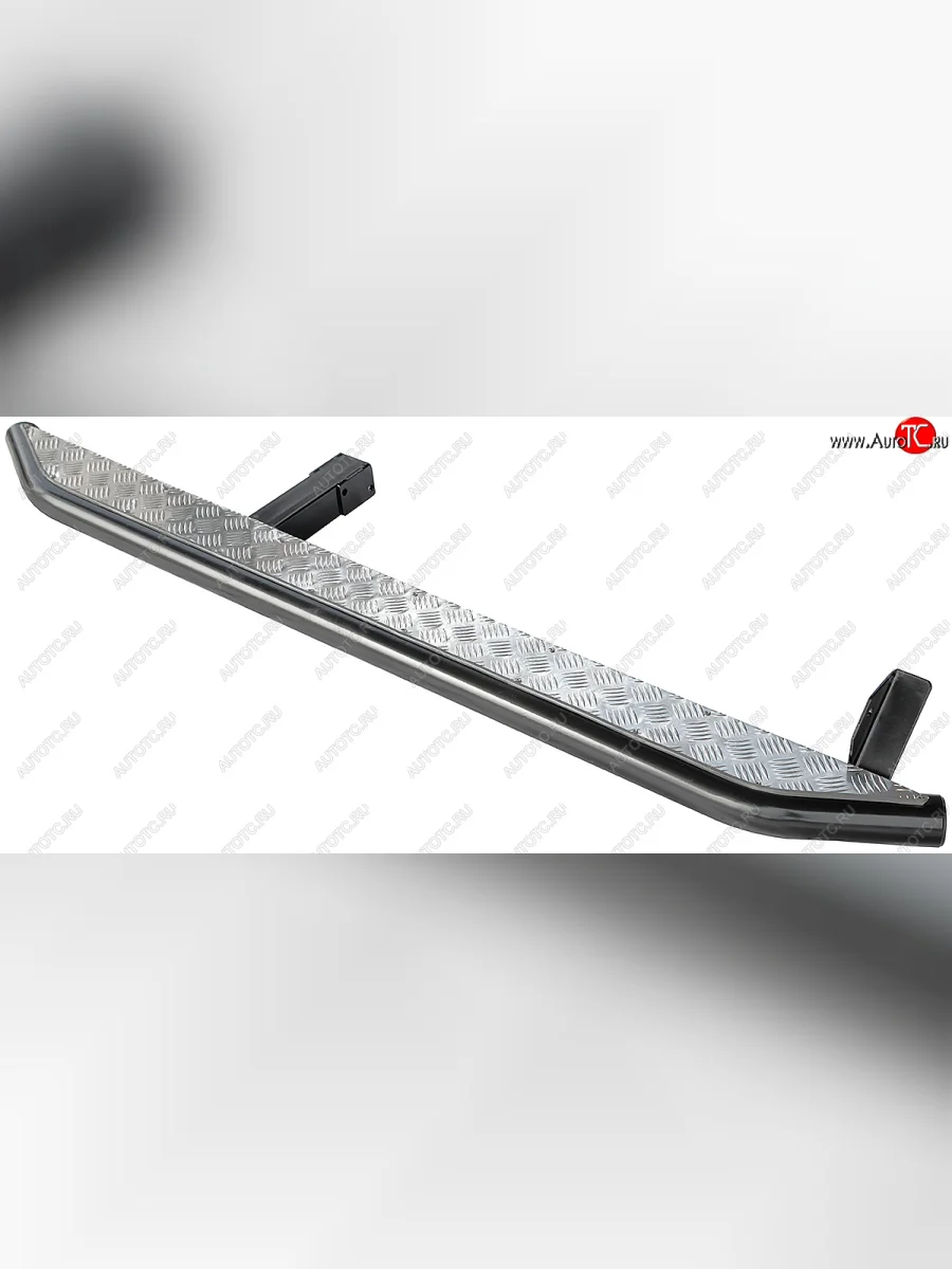 Защита порогов с подножкой РИФ Land Rover Defender 110 1 L316 рестайлинг 5дв. (2007-2016)  в Керчи Республика Крым