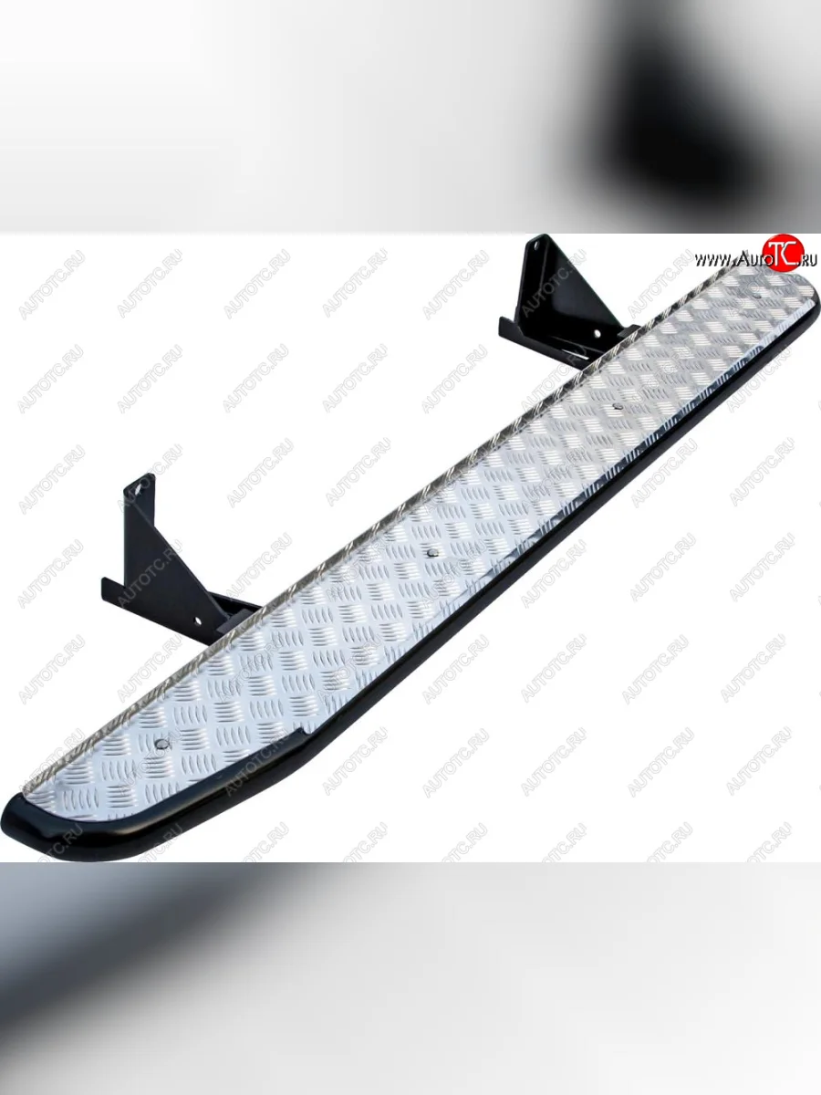 Защита порогов с подножкой РИФ Ford Ranger рестайлинг (2009-2011)  в Керчи Республика Крым