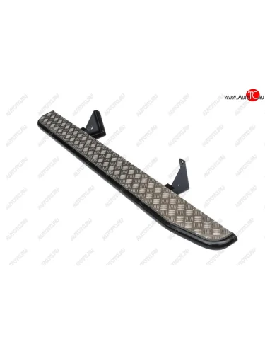 Защита порогов с подножкой РИФ Nissan NP300 (2008-2013)