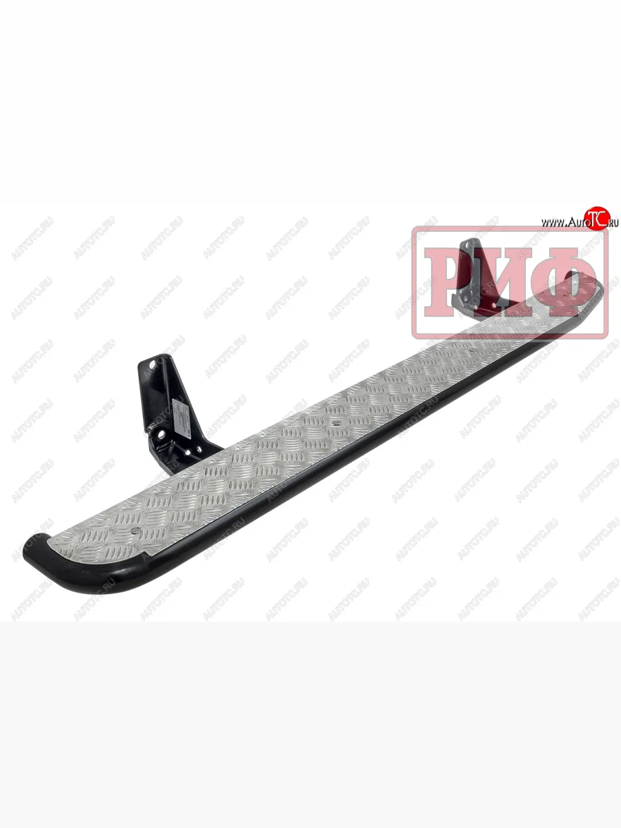 Защита порогов с подножкой РИФ Haval H5 рестайлинг (2020-2023)  с доставкой в г. Керчь