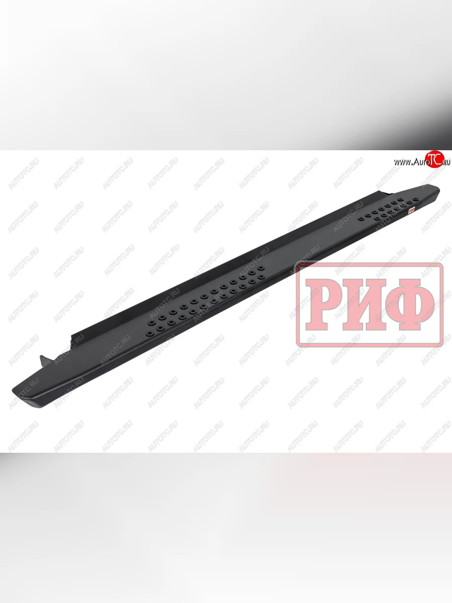 Защита порогов с подножкой РИФ  Mitsubishi Pajero Sport (2015-2021) QE  в Воронеже Воронежской области