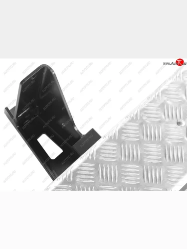 Защита порогов с подножкой РИФ Nissan Pathfinder R51 дорестайлинг (2004-2007)