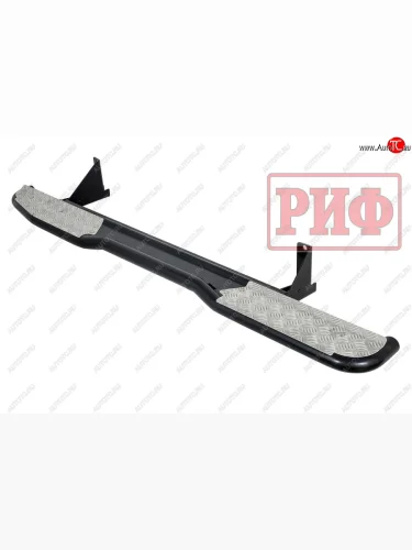 Защита порогов с подножкой РИФ Toyota Hilux N80, N90, N100, N110 дорестайлинг (1988-1991)