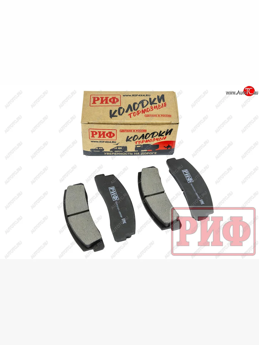 Колодки тормозные передние РИФ Лада ВАЗ Нива 4х4 2121 3 дв. дорестайлинг (1977-2019)  в Керчи Республика Крым
