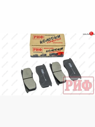 Колодки тормозные передние РИФ Уаз Патриот 3163 5-дв. 1-ый рестайлинг (2014-2016)
