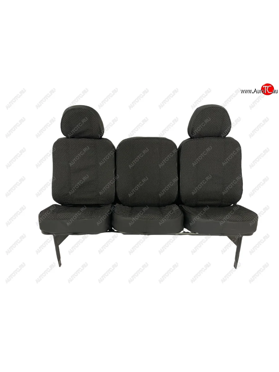 Чехлы сидений (задние, 3 места) Швейка ST Уаз 469 (1972-2011) (с кантом)  в Перми Пермском крае