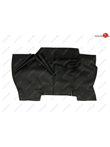 Коврик в салон под рычаги КПП и РК (винилискожа, поролон, ватин, 3 рычага) Швейка ST (черный) Уаз Буханка 452 2206 микроавтобус (1965-2025)