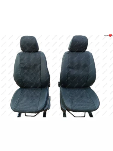Чехлы сидений (однорядная кабина/2 места, жаккард/винилискожа) Швейка ST Уаз Профи 23602 бортовой грузовик 4 дв. (2017-2025)