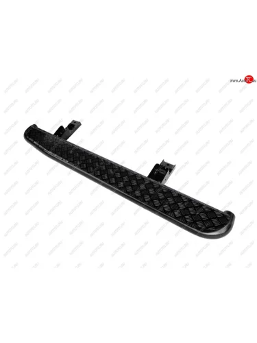 Защита порогов с подножкой (на а/м без гидроподвески) РИФ Toyota Land Cruiser 200 1-ый рестайлинг (2012-2015)