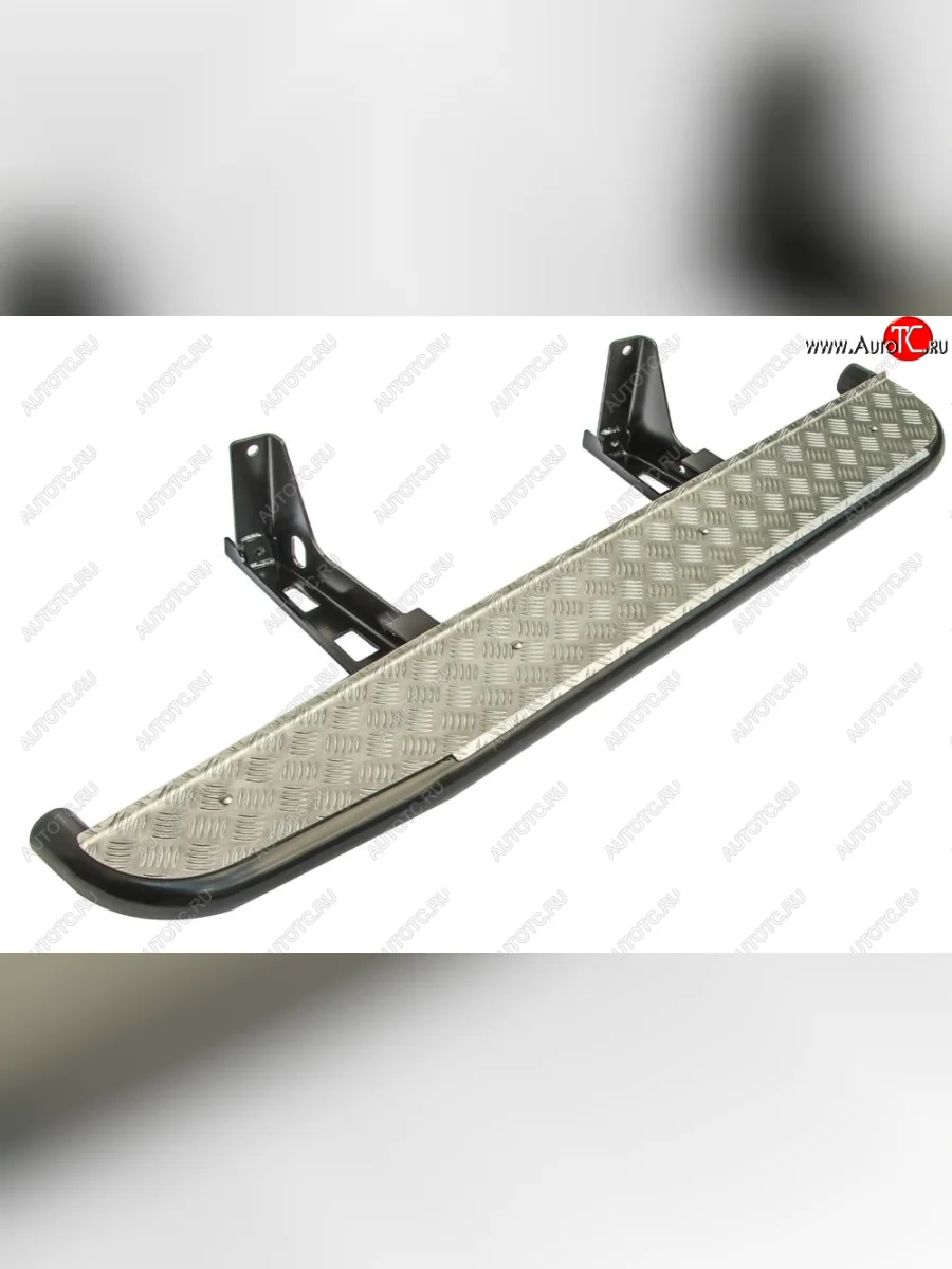 Защита порогов с подножкой РИФ Toyota Land Cruiser 80 (1989-1997)  в Самаре Самарской области