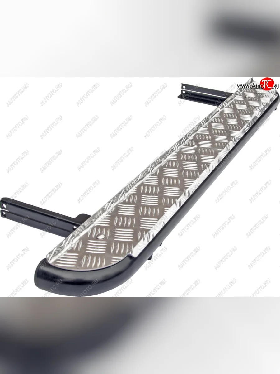 Защита порогов с подножкой РИФ Лада ВАЗ Нива 4х4 2121 3 дв. дорестайлинг (1977-2019)