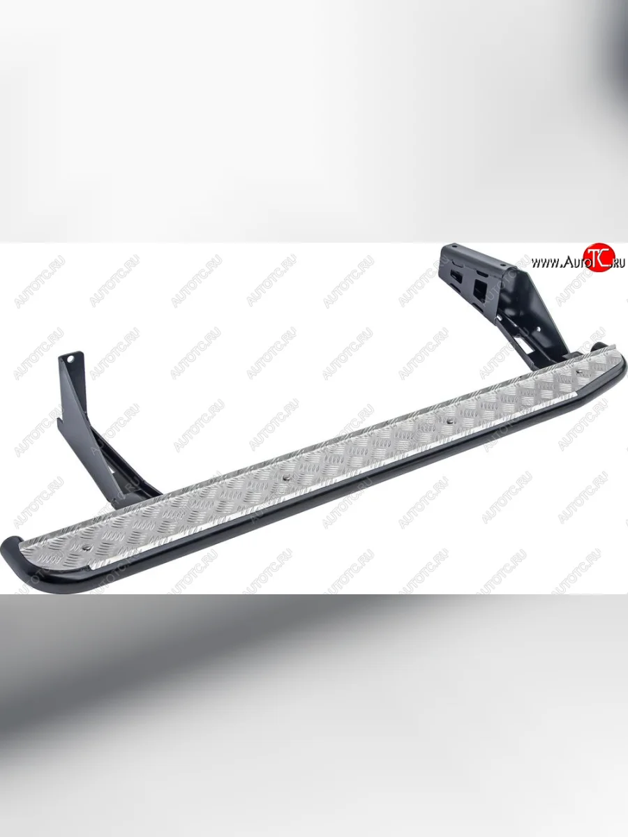 Защита порогов с подножкой (стандарт) РИФ Уаз Патриот 3163 5 дв. дорестайлинг (2005-2013)  в Керчи Республика Крым