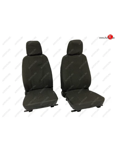Чехлы сидений (с 2016, 2 места, винилискожа/жаккард) Швейка ST (с литым подголовником и утяжкой) Уаз Буханка 452 3741 цельнометаллический фургон (1965-2025)