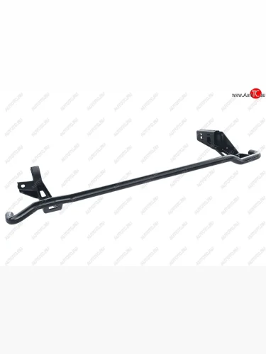 Защита порогов с подножкой (стандарт) РИФ Уаз Патриот 23632 2-ой рестайлинг пикап (2016-2025)