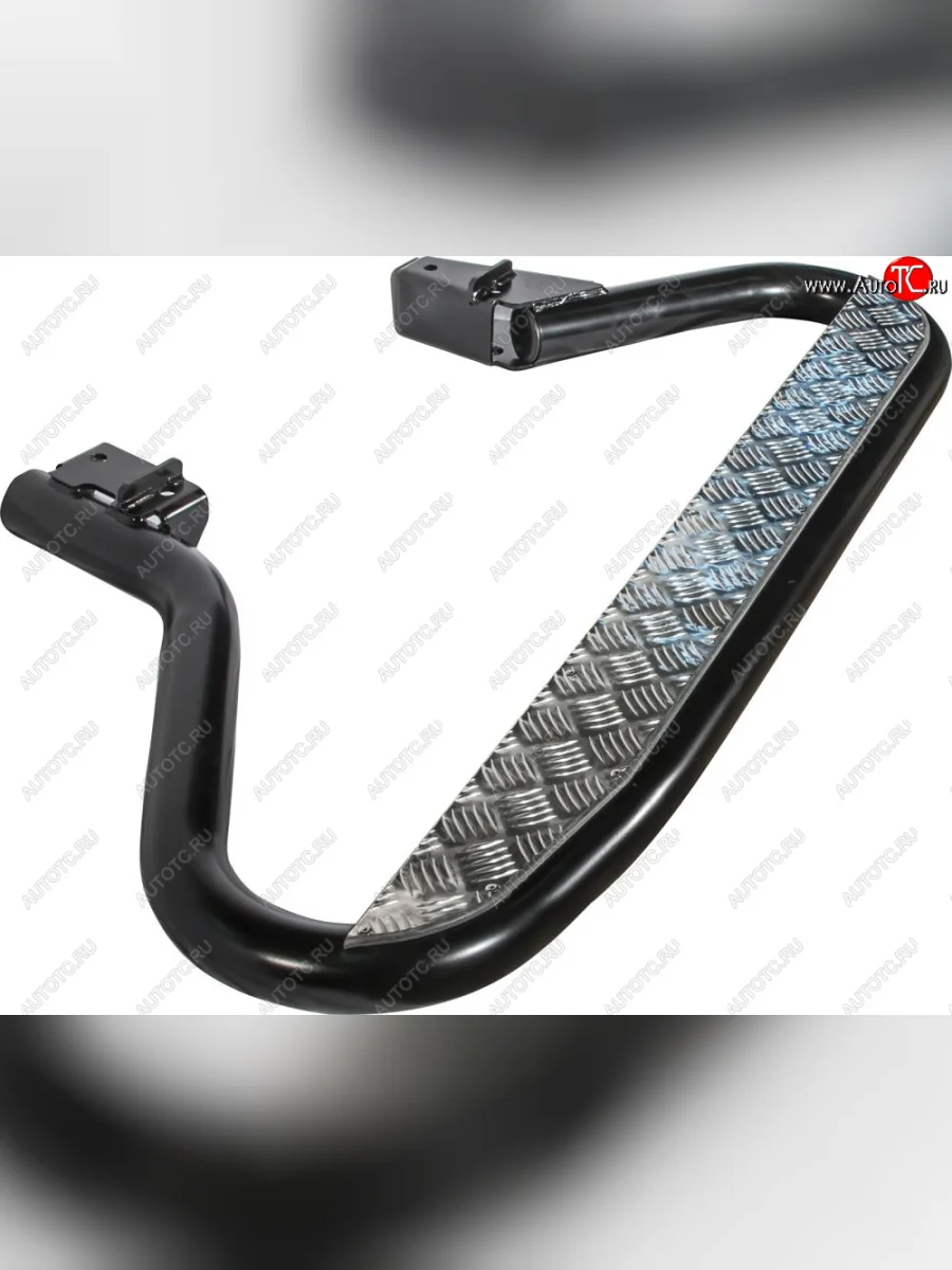 Защита порогов с подножкой (лифт) РИФ Уаз 315195 Хантер (2003-2025)  в Керчи Республика Крым