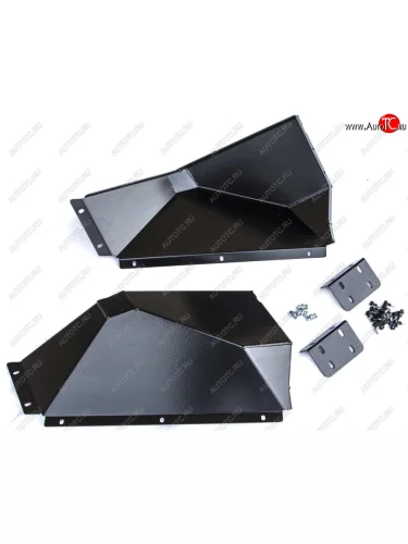 Защита бачка омывателя под бампер РИФ Mitsubishi L200 4  дорестайлинг (2006-2014)