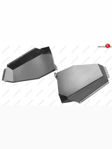 Защита бачка омывателя под бампер РИФ Toyota Hilux AN120 дорестайлинг (2016-2020)