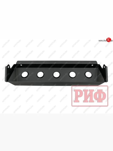 Защита рулевых тяг под бампер РИФ Jeep Wrangler JL 3 дв. дорестайлинг (2018-2024)