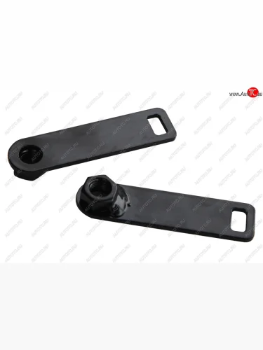 Защита рулевых тяг под передний фаркоп (переходник) для съёмной лебёдки РИФ Уаз Патриот 23632 дорестайлинг пикап (2008-2014)