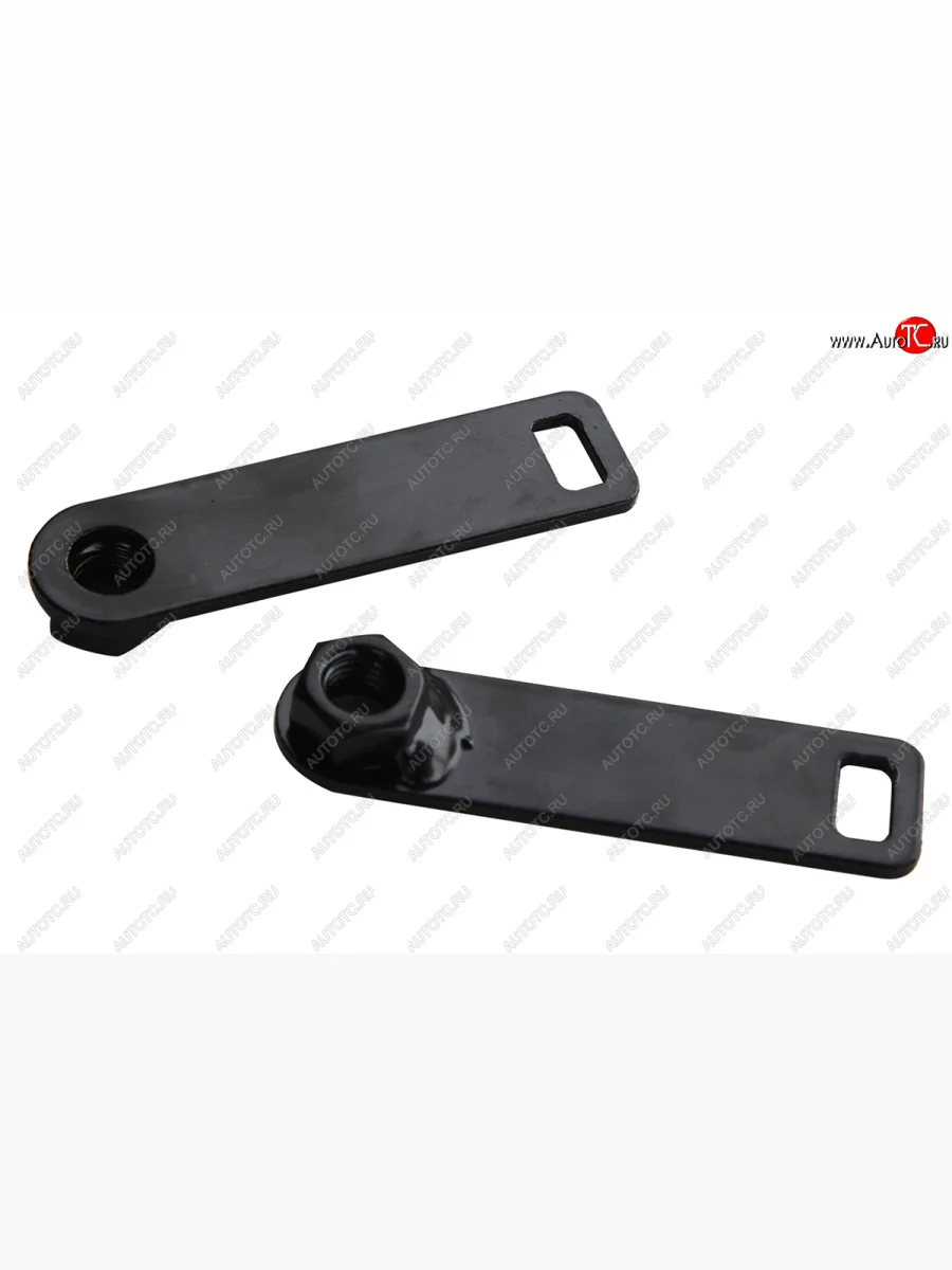 Защита рулевых тяг под передний фаркоп (переходник) для съёмной лебёдки РИФ Уаз Патриот 23632 дорестайлинг пикап (2008-2014)  в Перми Пермском крае