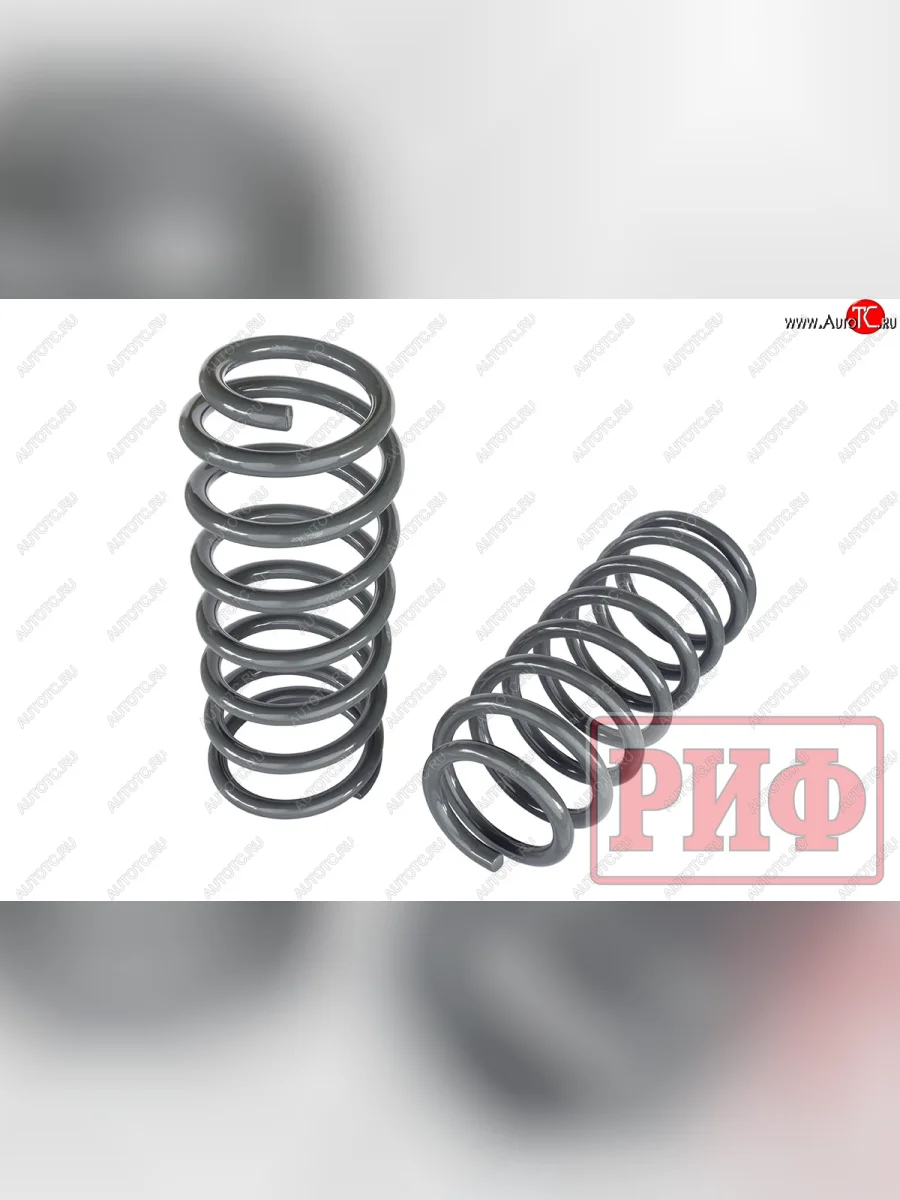 Пружины задние усиленные (0-100 кг лифт 25 мм) РИФ  Toyota Land Cruiser (2007-2021) 200  в Воронеже Воронежской области
