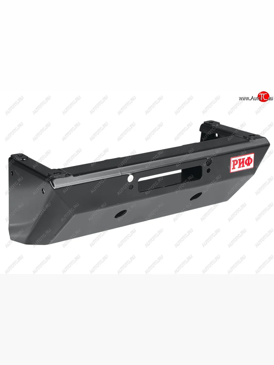 Площадка для скрытой установки лебёдки под штатный бампер с защитой рулевых тяг РИФ  Уаз 315195 Хантер (2003-2025)  в Перми Пермском крае