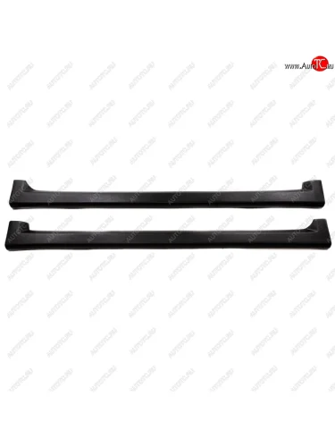 Пластиковые накладки порогов Автостайл Chevrolet Aveo  T250 (2006-2011) седан рестайлинг, хэтчбек 5 дв рестайлинг