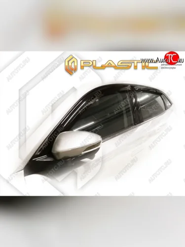  Дефлектора окон CA-Plastic (серия Classic полупрозрачный) Changan UNI-K (2020-2025)