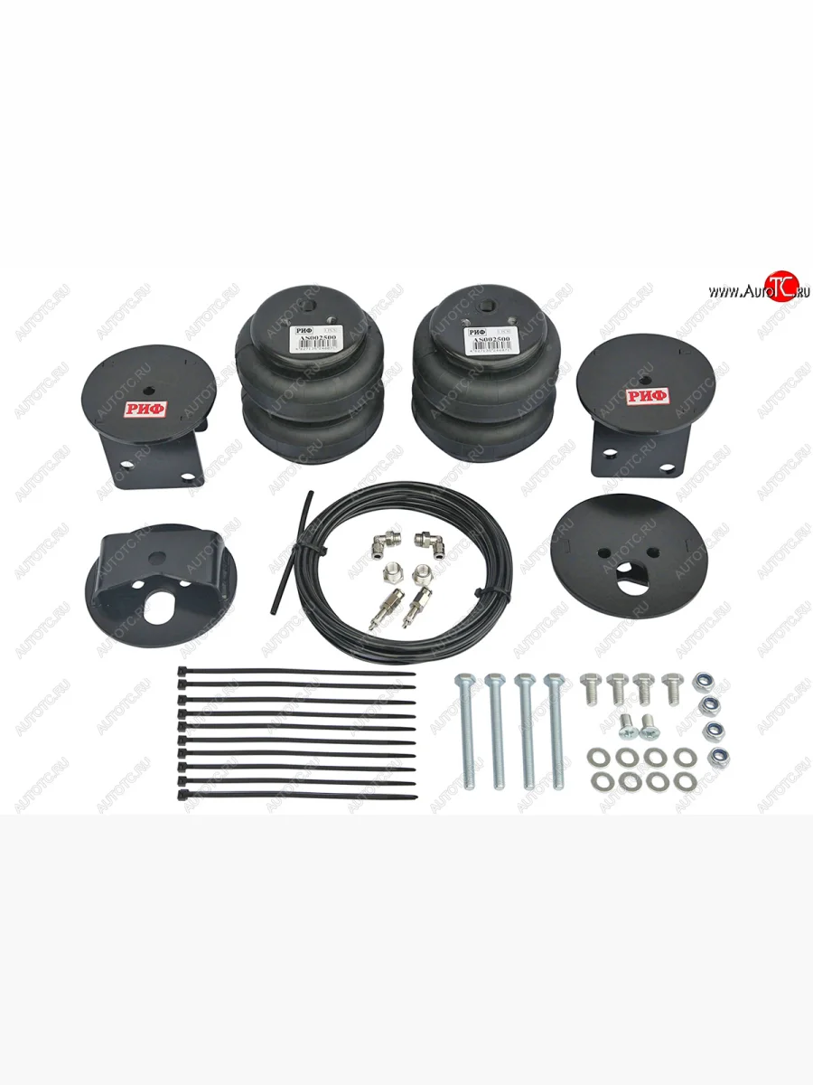 Пневмоподвеска на задний мост (для стандартной подвески) РИФ Mitsubishi L200 3 K74T рестайлинг (2005-2006)  в Воронеже Воронежской области