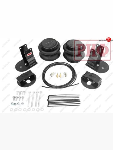 Пневмоподвеска на задний мост (для лифтованной подвески 50 мм) РИФ Nissan Navara  2 D40 (2004-2016) дорестайлинг, рестайлинг