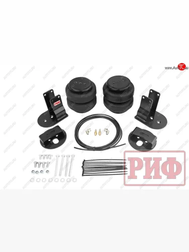Пневмоподвеска на задний мост (для стандартной подвески) РИФ Nissan Navara  2 D40 (2004-2016) дорестайлинг, рестайлинг