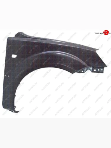 Переднее правое крыло GORDON KIA Rio 2 JB дорестайлинг седан (2005-2009)