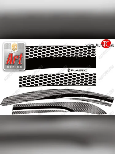 Ветровики дверей CA-Plastic (Серия Art графит) Renault Logan 2 рестайлинг (2018-2025)