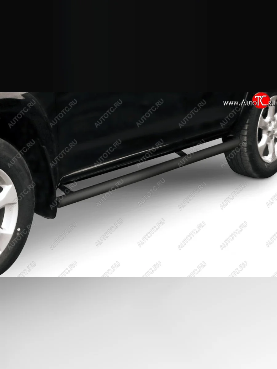 Защита порогов (труба диаметр 76) Arbori Toyota RAV4 XA30 5 дв. удлиненный 2-ой рестайлинг (2010-2013)  с доставкой в г. Керчь