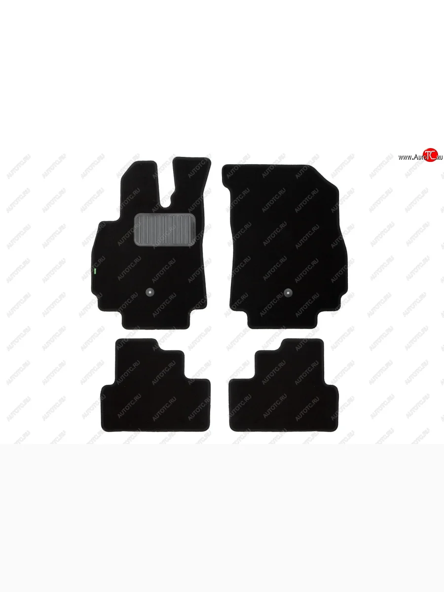 Комплект ковриков в салон (чёрные, текстиль) Klever Standard Chevrolet Orlando (2011-2018)  в Керчи Республика Крым