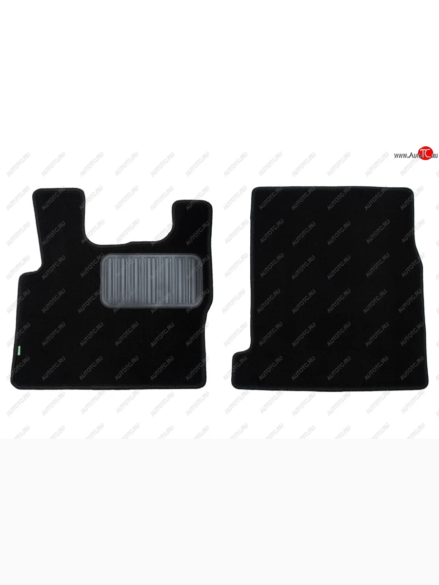 Комплект ковриков в салон (чёрные, текстиль) Klever Standard DAF XF 105.510 (2013-2025)  в Перми Пермском крае