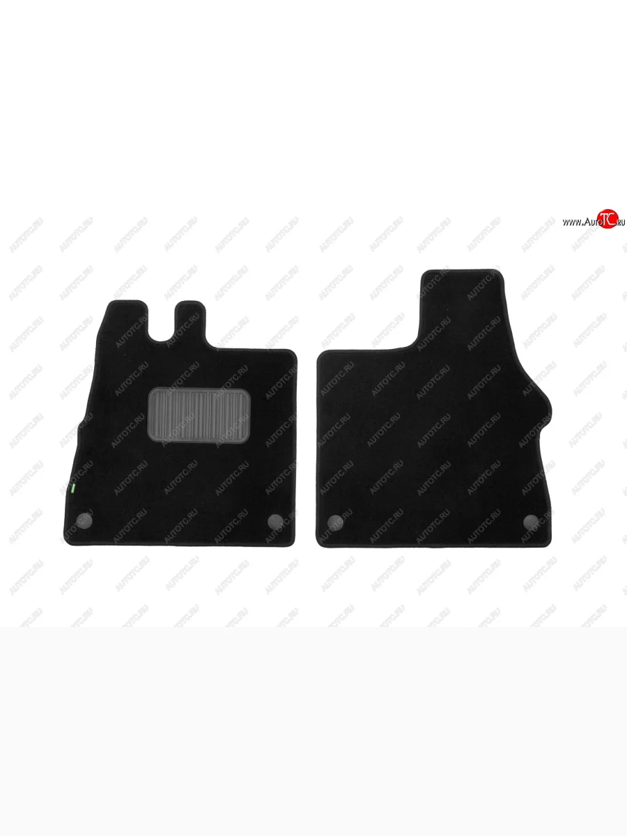 Комплект ковриков в салон (чёрные, текстиль) Klever Standard Fiat Ducato 244 (2002-2012)  в Перми Пермском крае