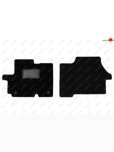 Комплект ковриков в салон (чёрные, текстиль) Klever Standard Fiat Ducato 290 (2014-2025)