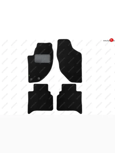 Комплект ковриков в салон (АКПП, чёрные, текстиль) Klever Standard Great Wall Hover H5 (2010-2017)