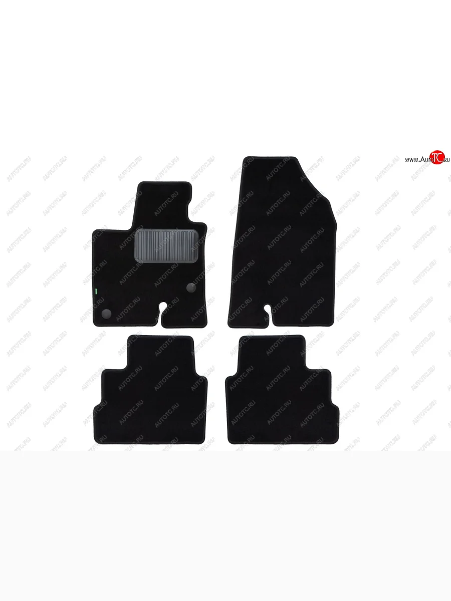 Комплект ковриков в салон (чёрные, текстиль) Klever Standard Haval Dargo (2022-2025)  с доставкой в г. Керчь