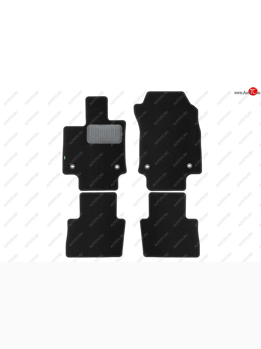 Комплект ковриков в салон (чёрные, текстиль) Klever Standard Lexus NX350 AZ20 (2021-2022)  в Самаре Самарской области