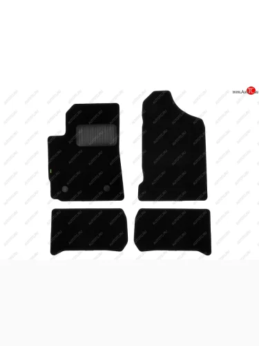 Комплект ковриков в салон (чёрные, текстиль) Klever Standard Lifan Myway (2016-2025)