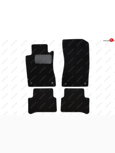 Комплект ковриков в салон (АКПП, чёрные, текстиль) Klever Standard Mercedes-Benz E-Class  W211 (2002-2009) дорестайлинг седан, рестайлинг седан